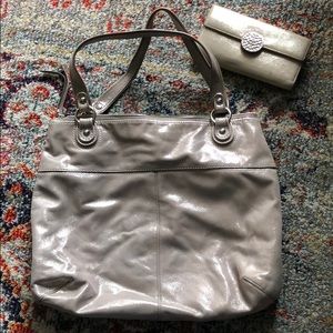 Coach tote and wallet